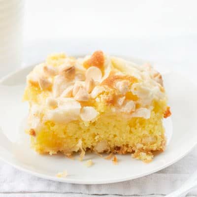 Lemon Earthquake Cake