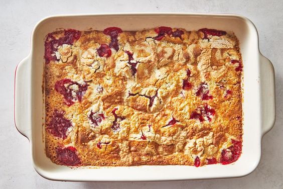 Variations on the Recipe of Strawberry Dump Cake